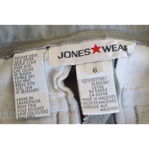 Vintage 90s Sage JONES WEAR Shorts size 6 | 24 waist - Picture 7 of 10